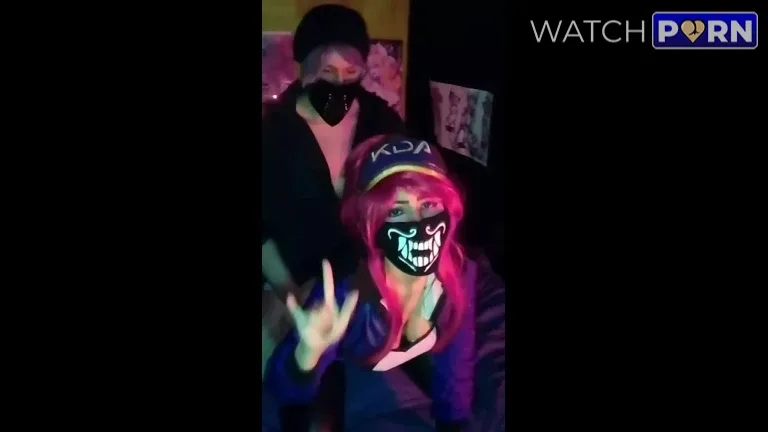black kitsune cosplay kda akali hard fuck jpg