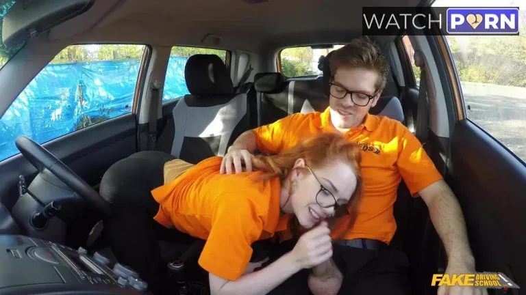 ella hughes nerdy ginger seduces instructor fakedrivingschool jpg