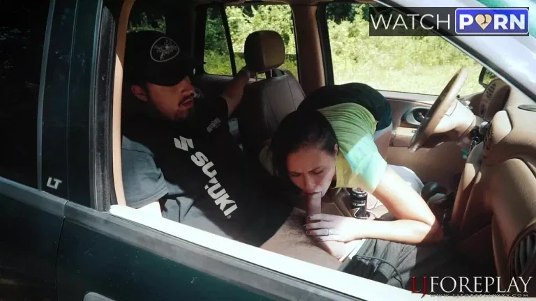 ljforeplay swallowing cum in the car jpg