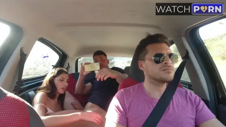 maximo garcia having sex with pretty latina on the car 1 jpg