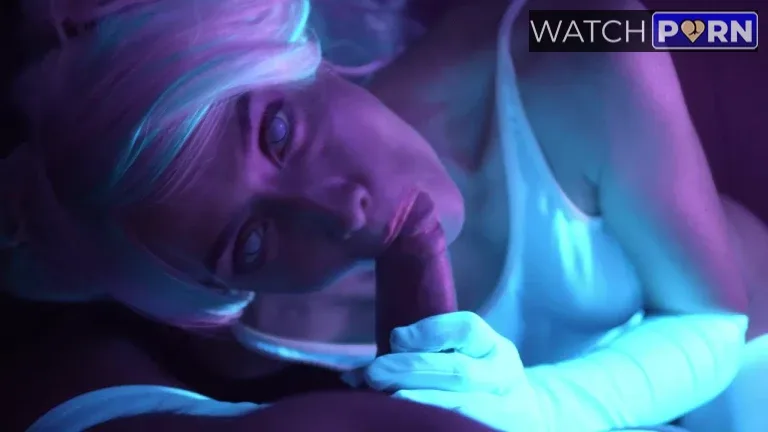 scarlet chase black light close up blowjob jpg